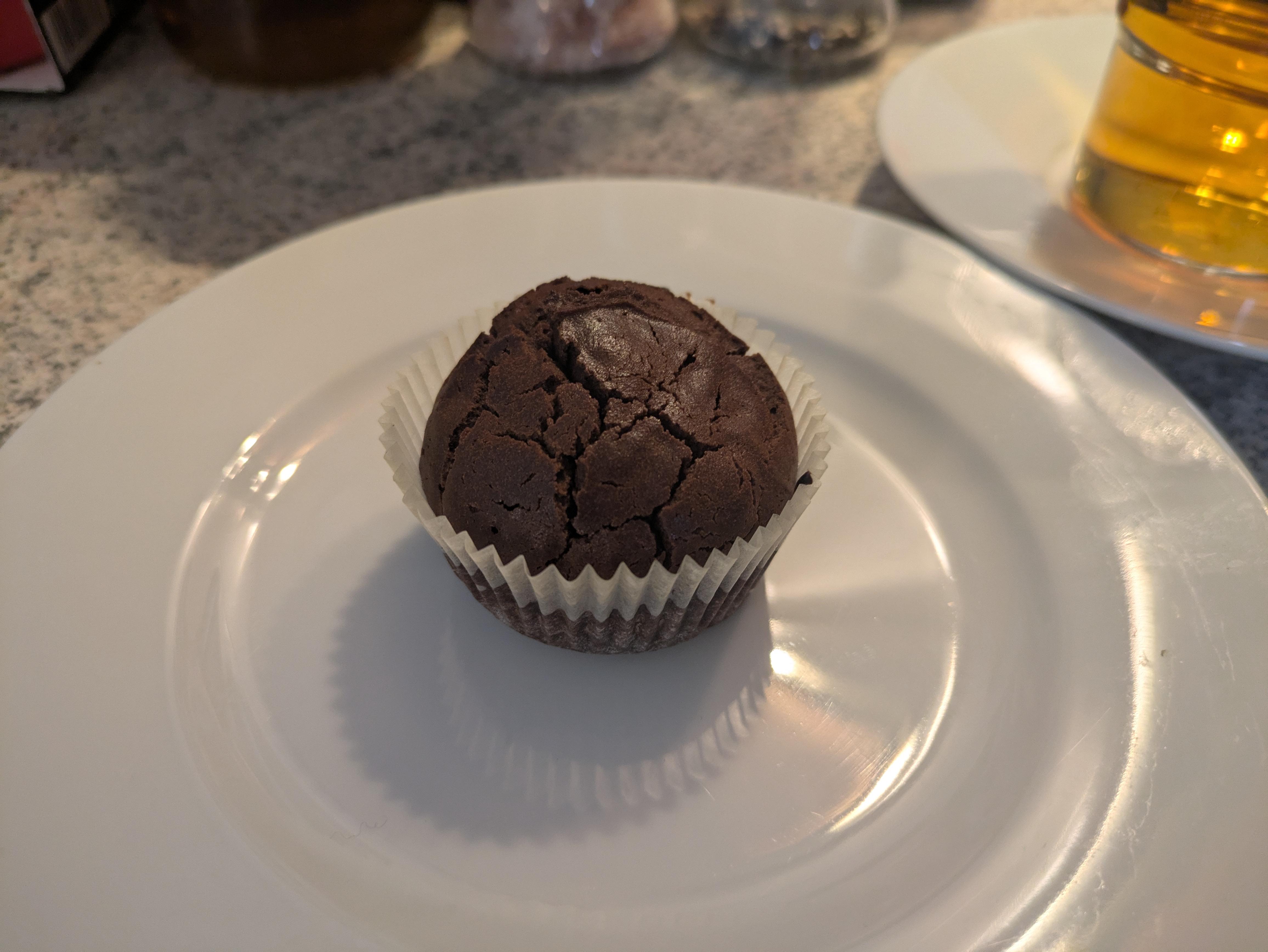 Muffin-shaped Brownies